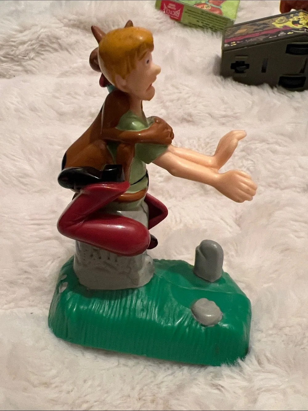 Vintage Scooby Doo Toy Lot 1996 Burger King Mystery Machine Action Figures 15pc